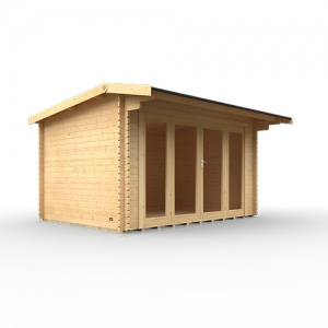 Timber Highclere 44mm Log Cabin